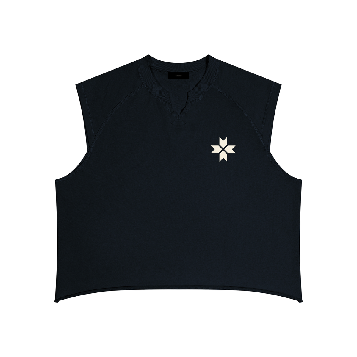 Men’s Boxy Raw Hem Tank Top
