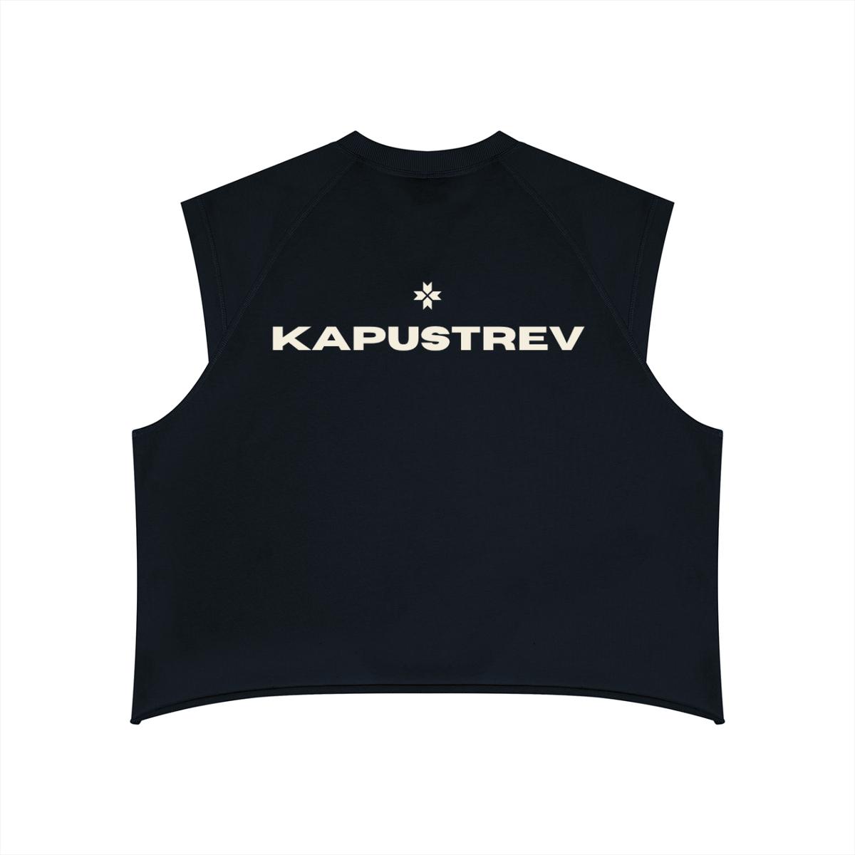 Men’s Boxy Raw Hem Tank Top
